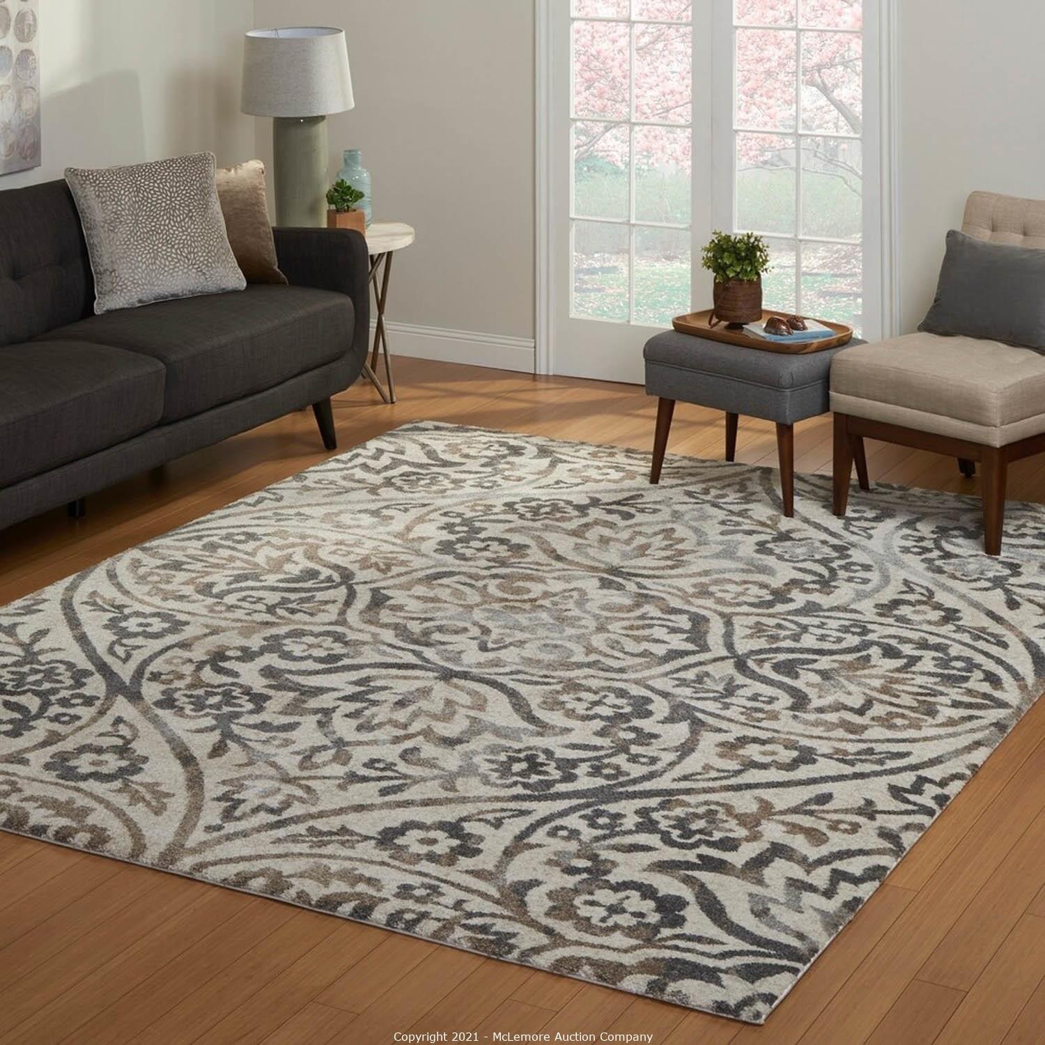McLemore Auction Company Auction Brand New & Brand Name Rugs