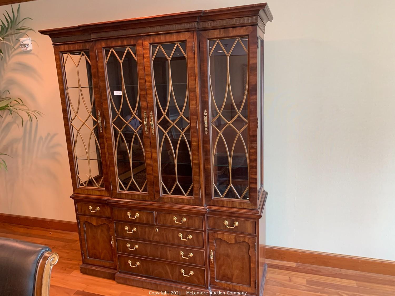 McLemore Auction Company Auction Fine Office Furniture, Original Art