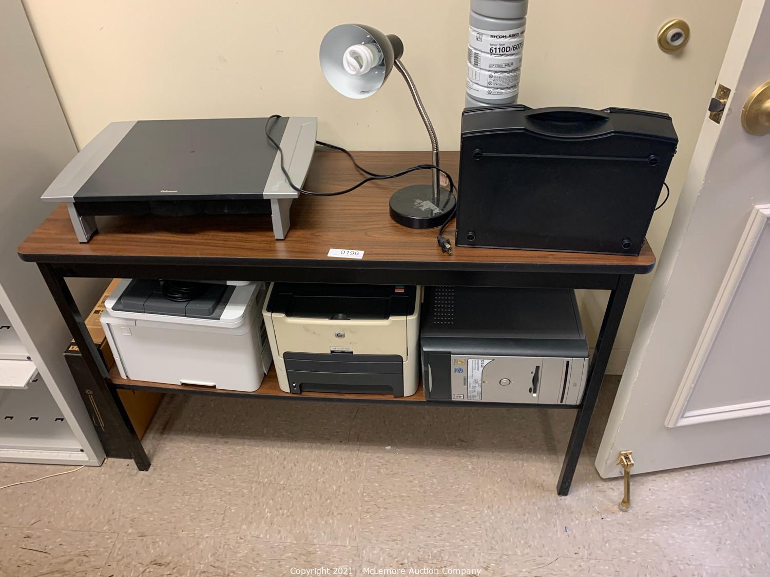 McLemore Auction Company Auction Fine Office Furniture, Original Art