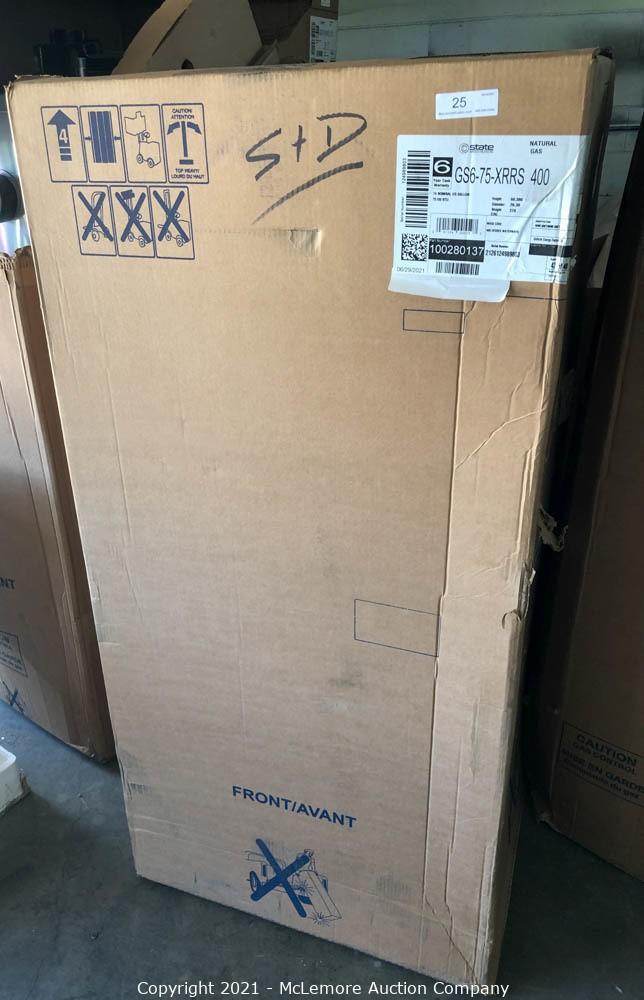 McLemore Auction Company Auction Kitchen Appliances, Water Heaters