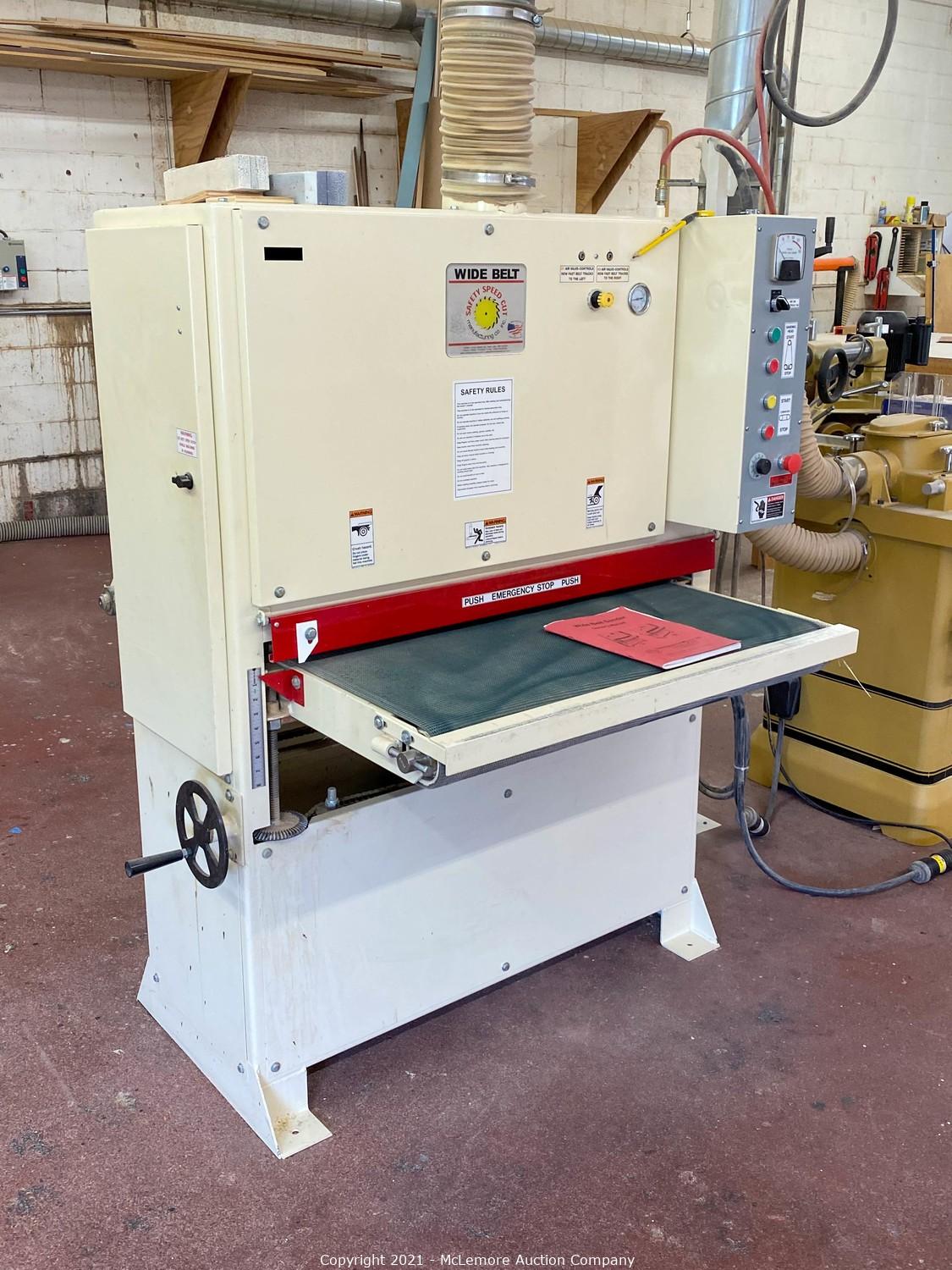 Wide Belt Sander by Safety Speed Cut 