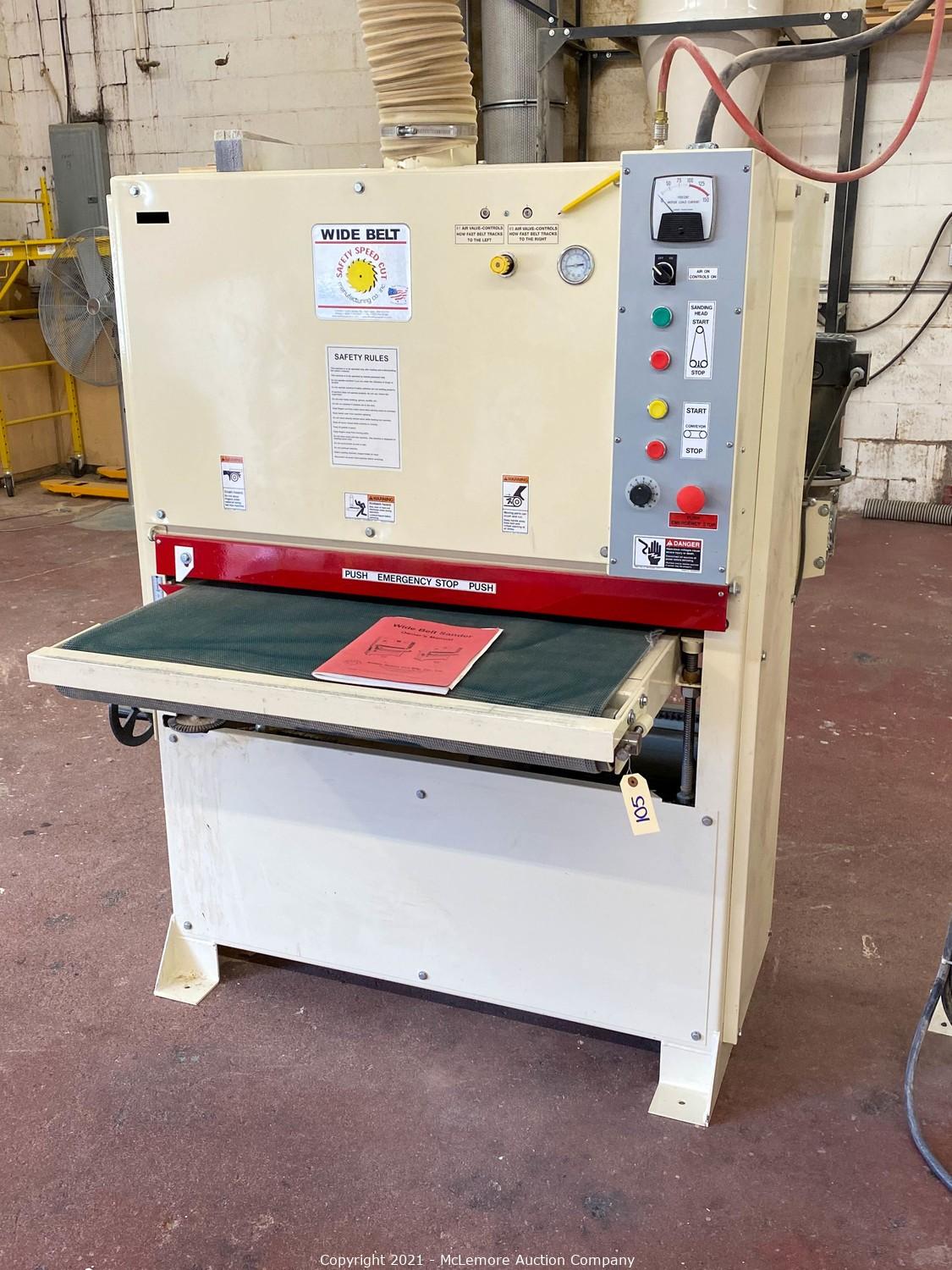 Wide Belt Sander by Safety Speed Cut 
