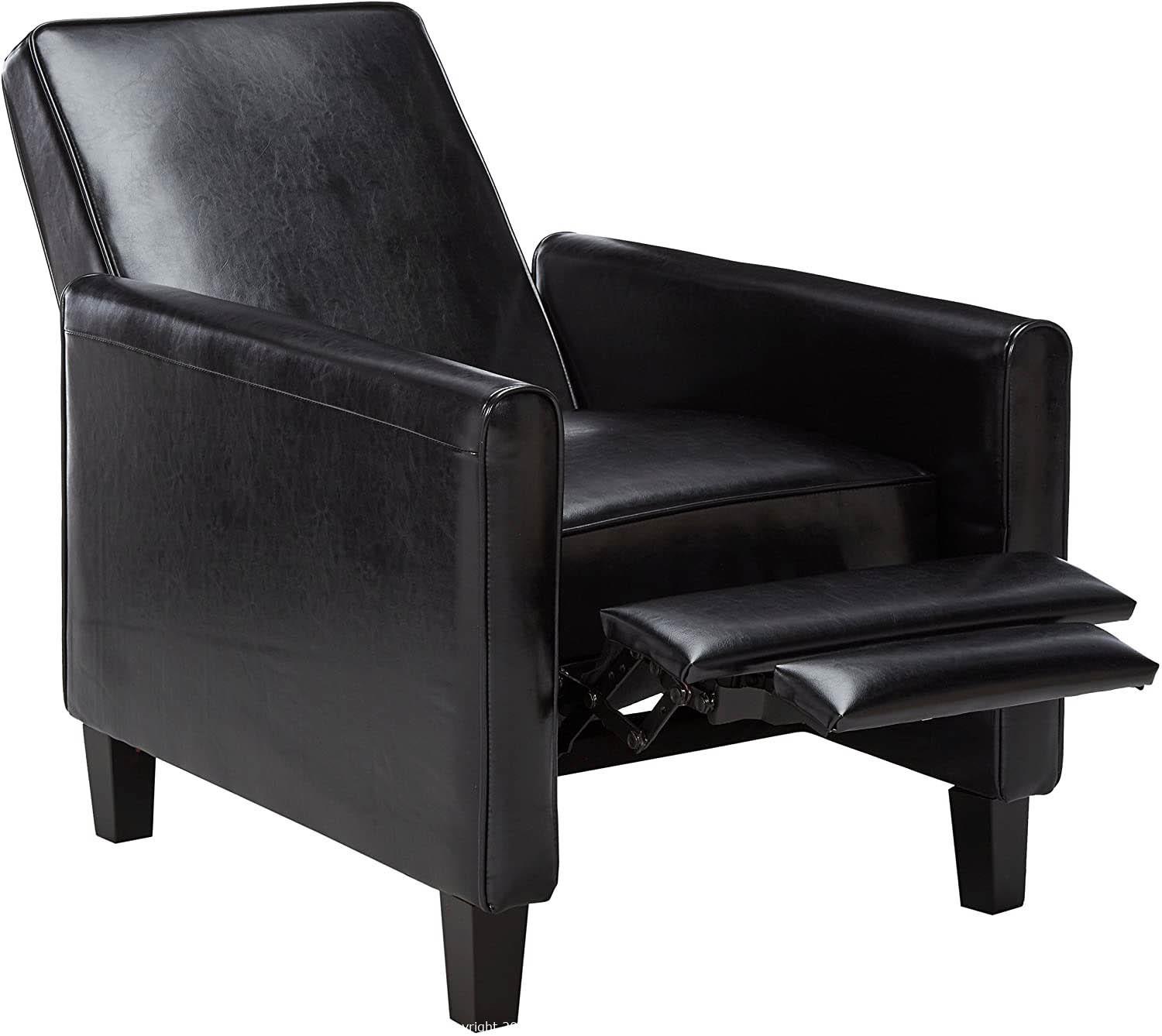 christopher knight home davis leather recliner club chair