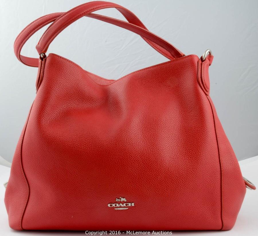 red coach purse