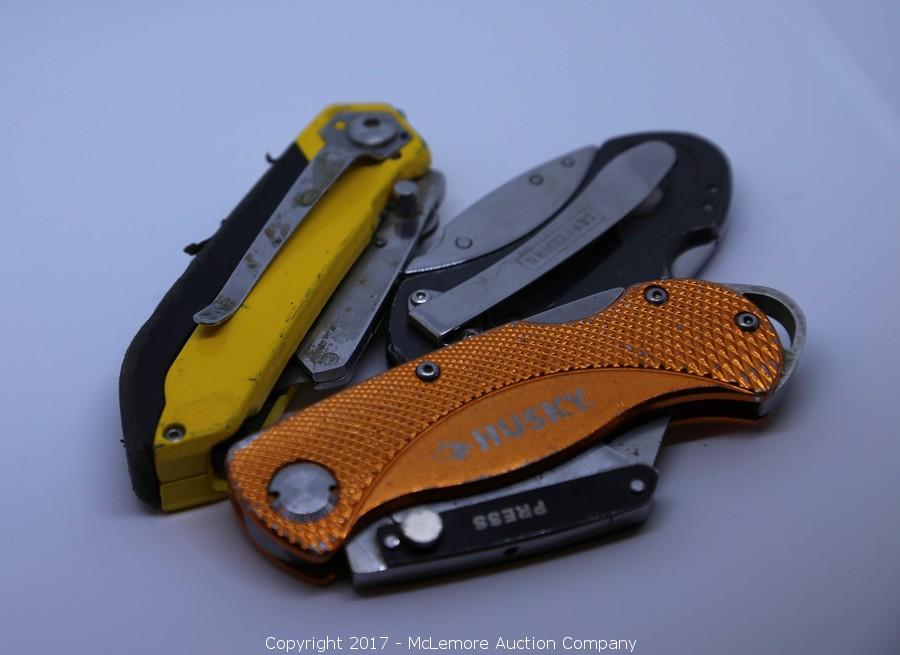 McLemore Auction Company Auction Tool and Knife Auction to Benefit