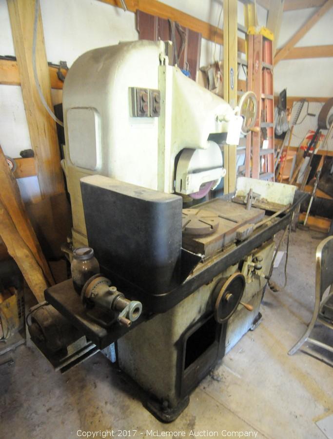 McLemore Auction Company Auction Clausing Metal Lathe, Hartford Mill