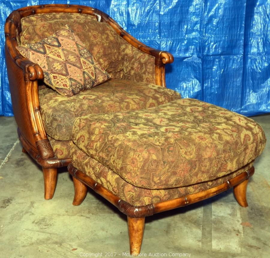 schnadig chair and ottoman