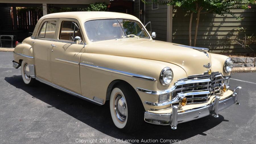 McLemore Auction Company - Auction: 1949 Chrysler New Yorker ITEM: 1949 ...