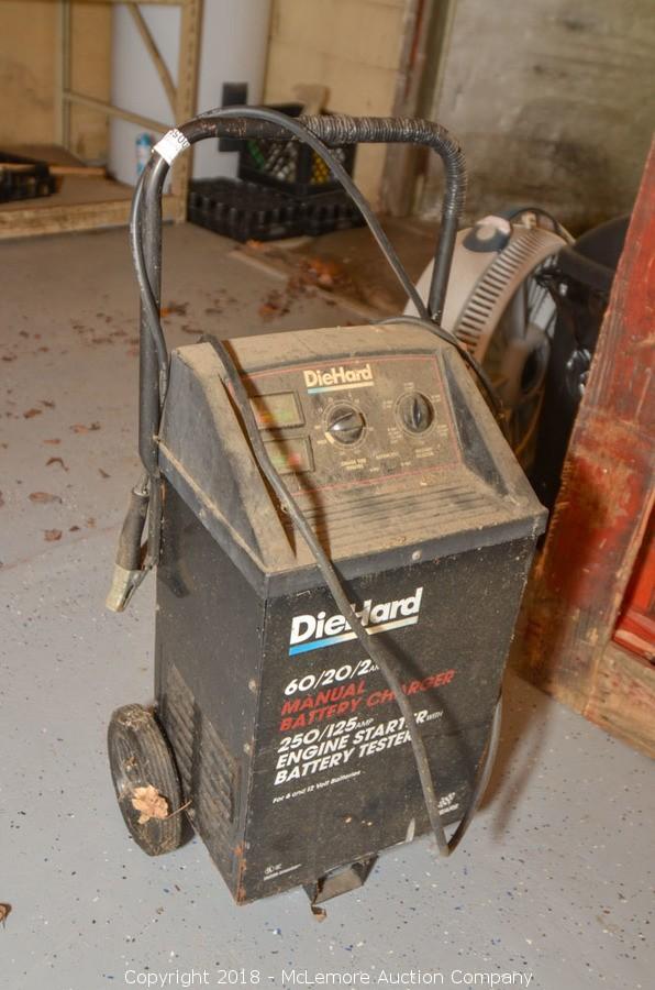 McLemore Auction Company - Auction: Complete Liquidation of the Former  Kent's Foods in Waverly, TN ITEM: Die Hard Battery Charger