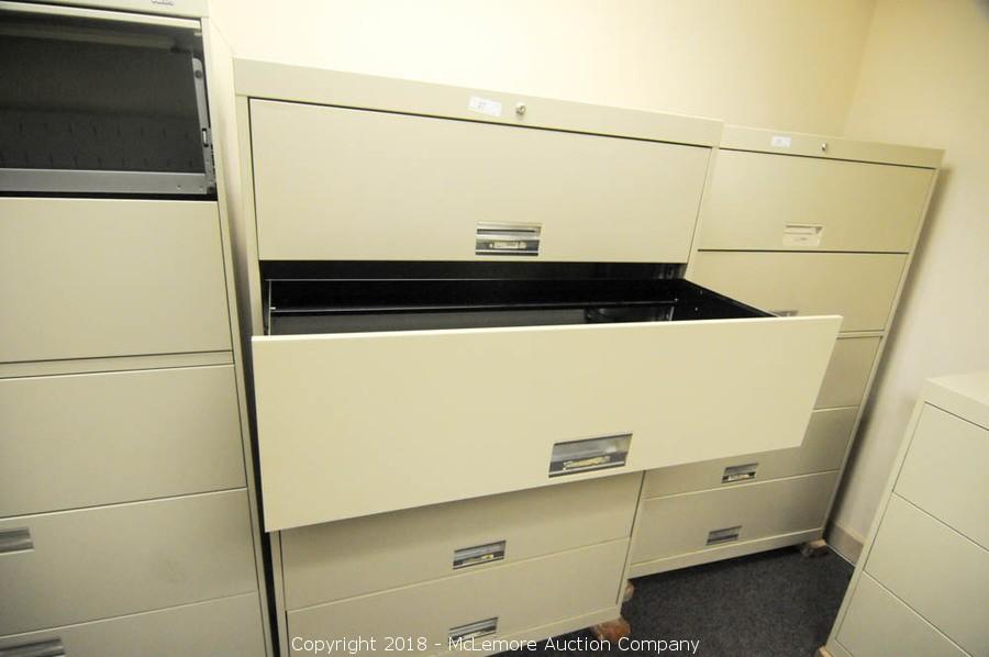 McLemore Auction Company Auction Lacasse Office Furniture, Counters, Filing