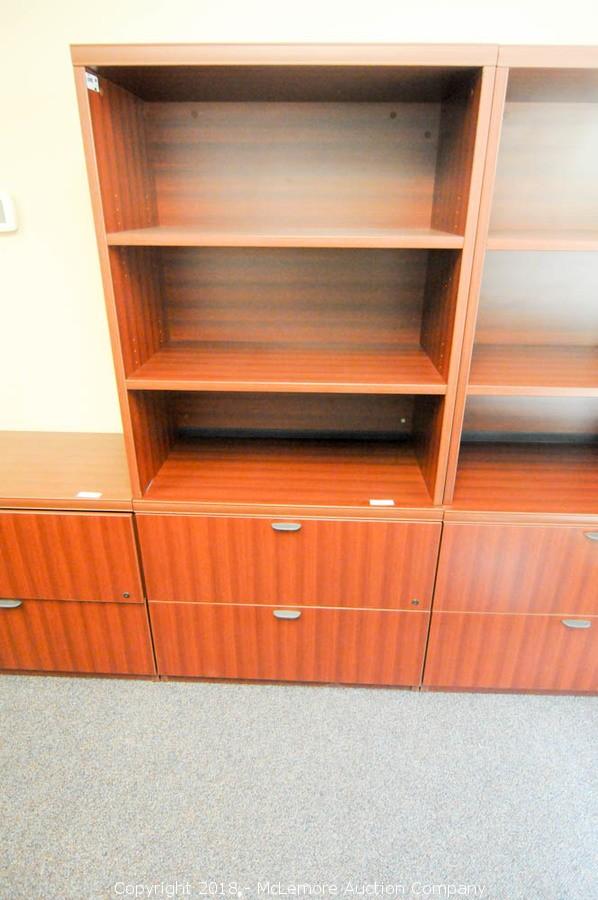 McLemore Auction Company Auction Lacasse Office Furniture, Counters, Filing