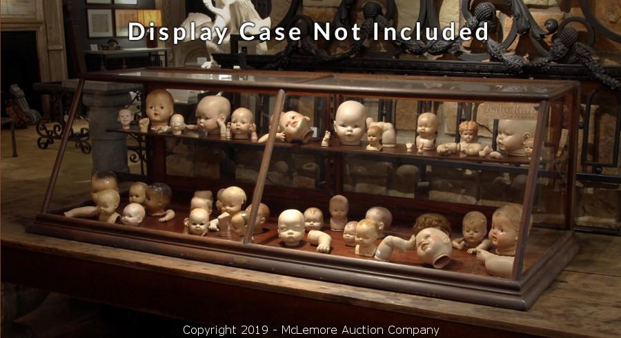 antique doll display case