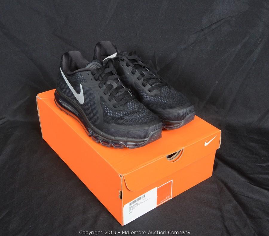 nike air max 2014 sz 8.5 mens running shoes grey new in box