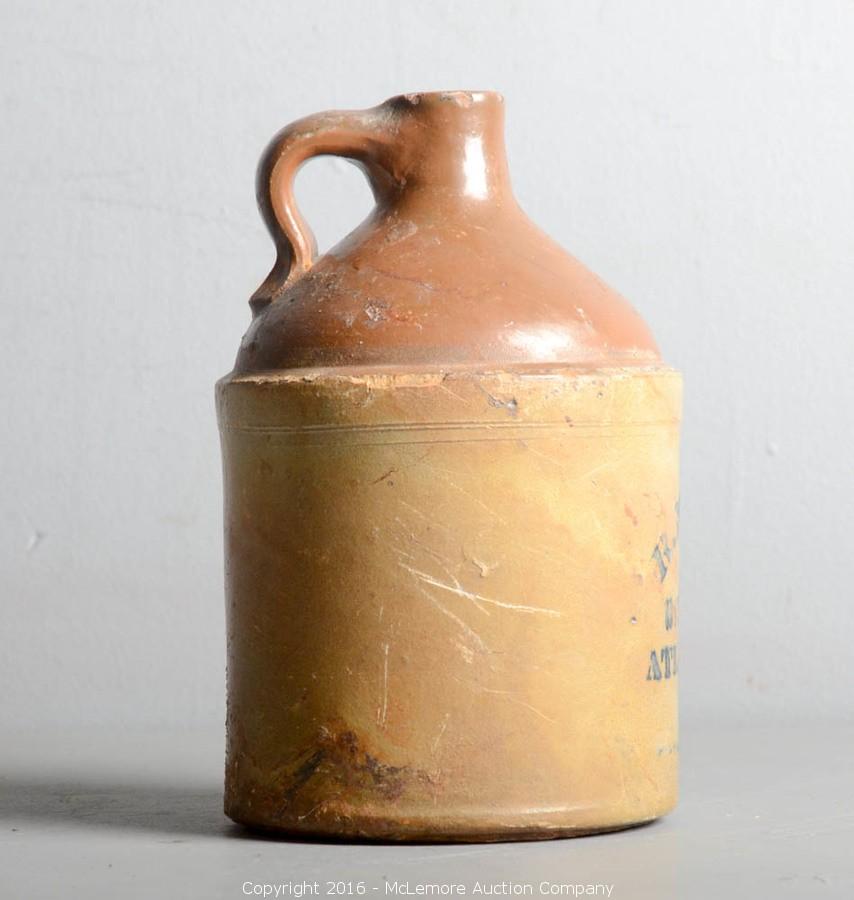 McLemore Auction Company Auction Jugs, Crocks and Other Stoneware