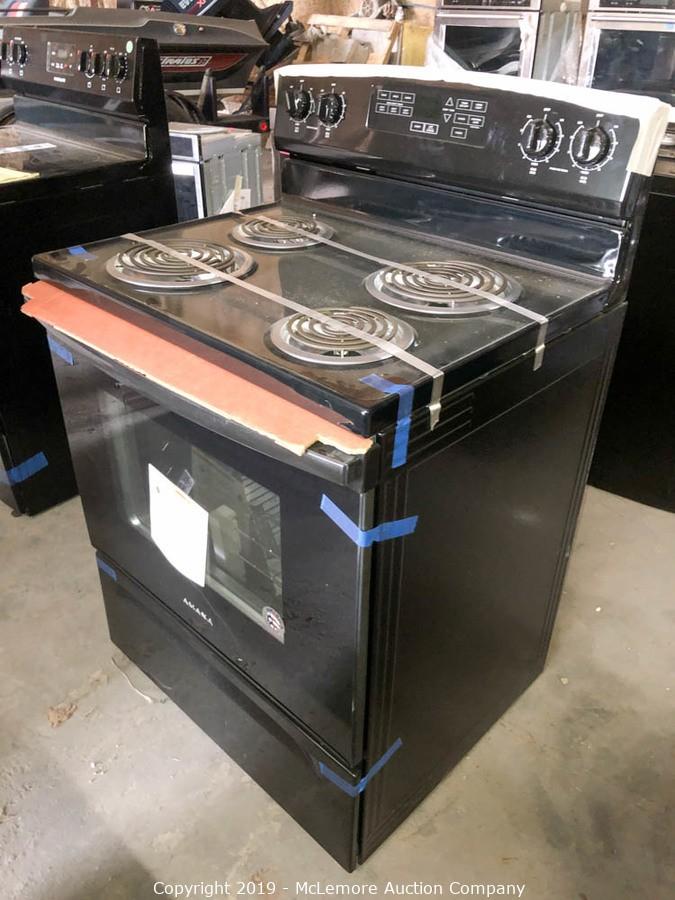 McLemore Auction Company Auction Gas and Electric Ranges, Double