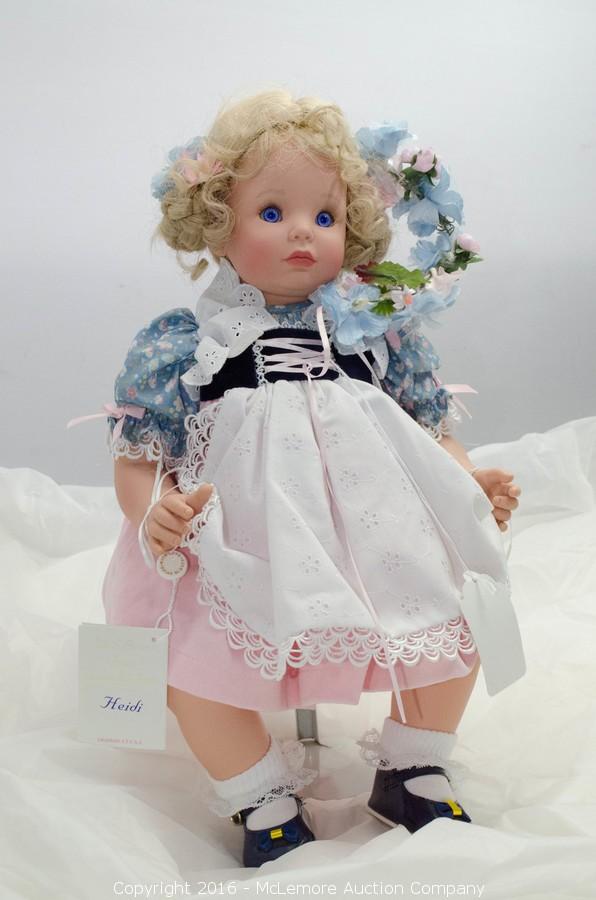 heidi porcelain doll