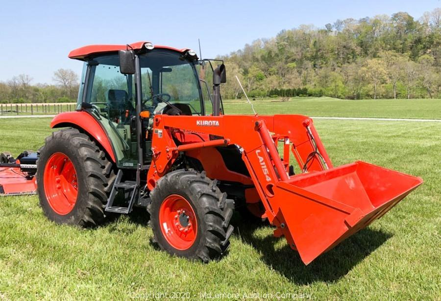 McLemore Auction Company - Auction: 2019 Kubota M7060HDC 4WD Tractor ...