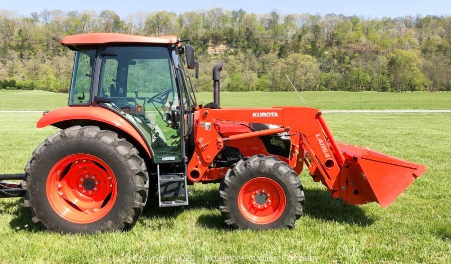 McLemore Auction Company Auction 2019 Kubota M7060HDC 4WD Tractor