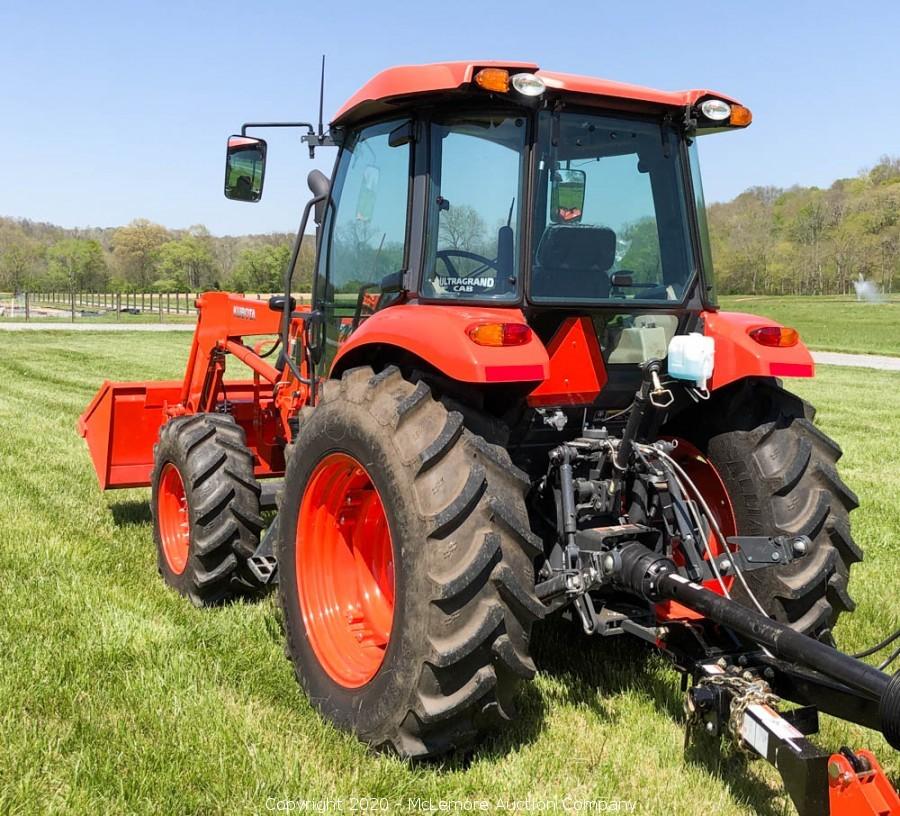 McLemore Auction Company Auction 2019 Kubota M7060HDC 4WD Tractor