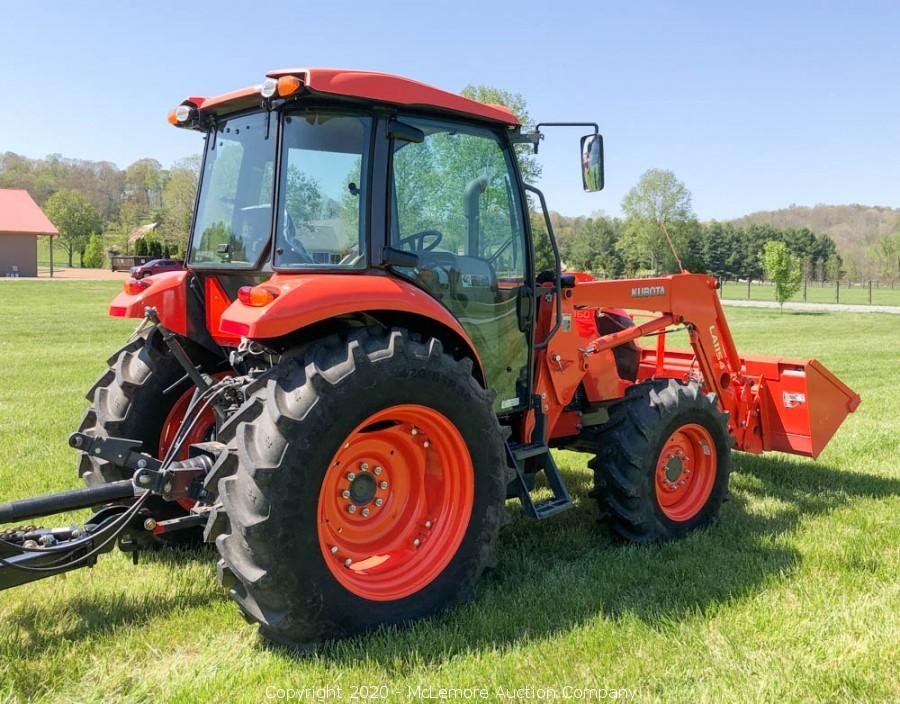 McLemore Auction Company Auction 2019 Kubota M7060HDC 4WD Tractor