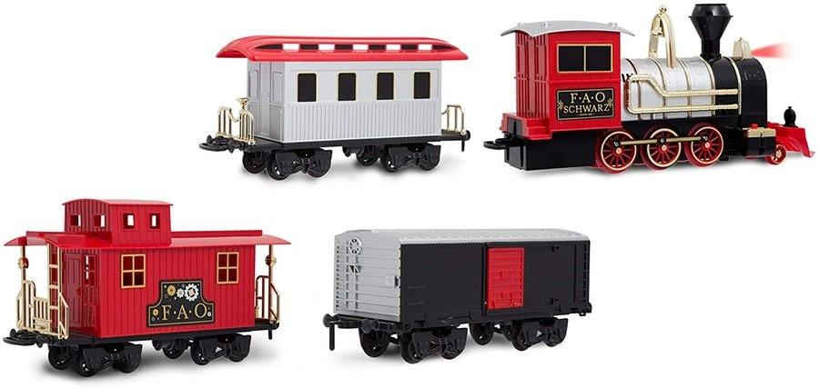 fao schwarz classic motorized train set