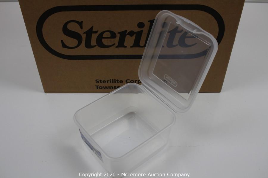 Sterilite Flip Top Storage Containers – Clear, 12-Pack (18038612) For Organization