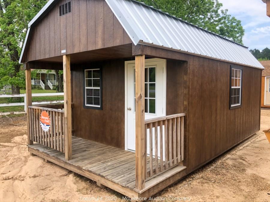 McLemore Auction Company Auction 41 Unused Sheds Located in GA and