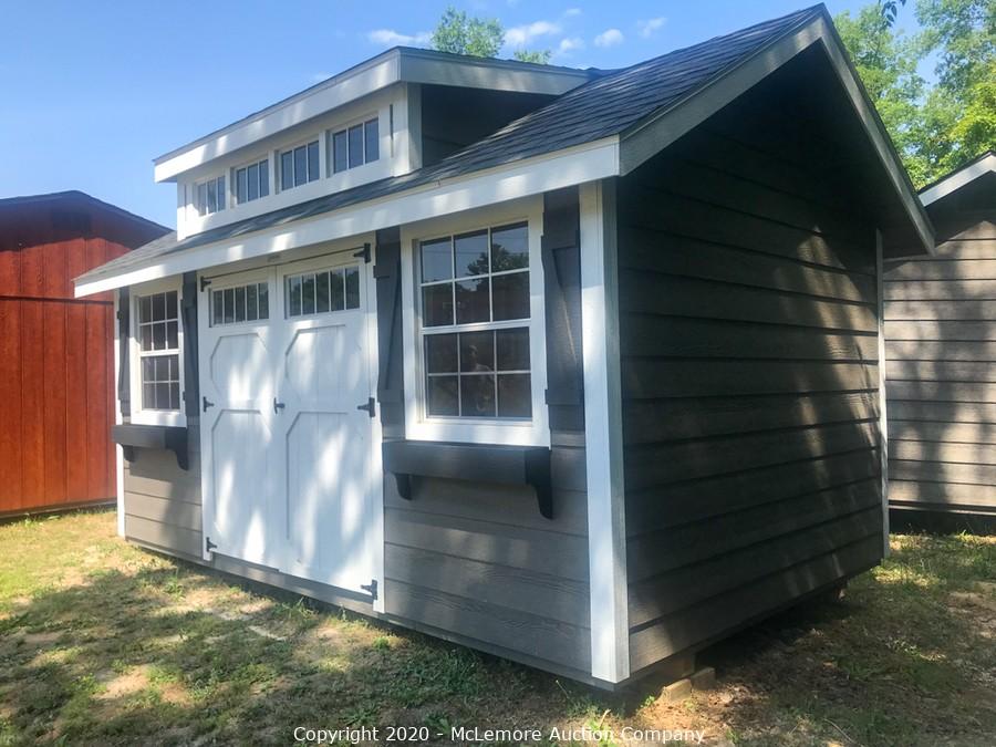 McLemore Auction Company Auction 41 Unused Sheds Located in GA and