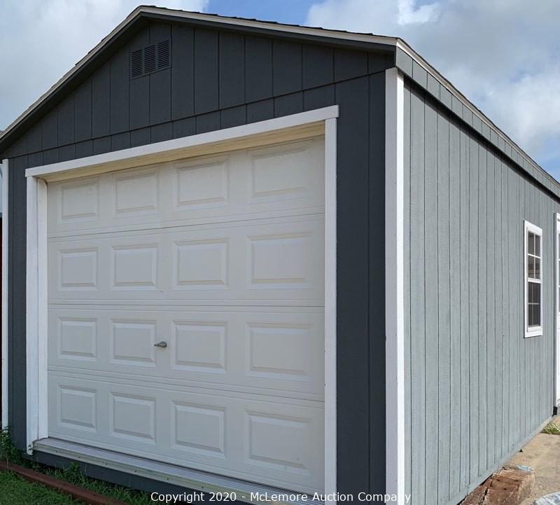 McLemore Auction Company Auction 3 Unused Sheds in Corpus Christi