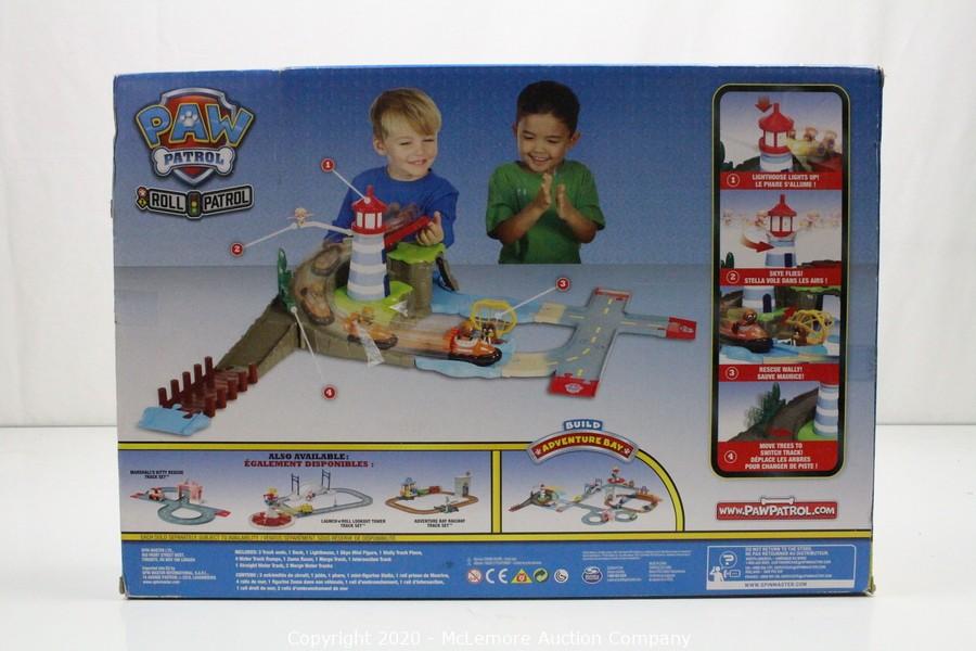 paw patrol roll patrol skye & zuma's lighthouse rescue track set