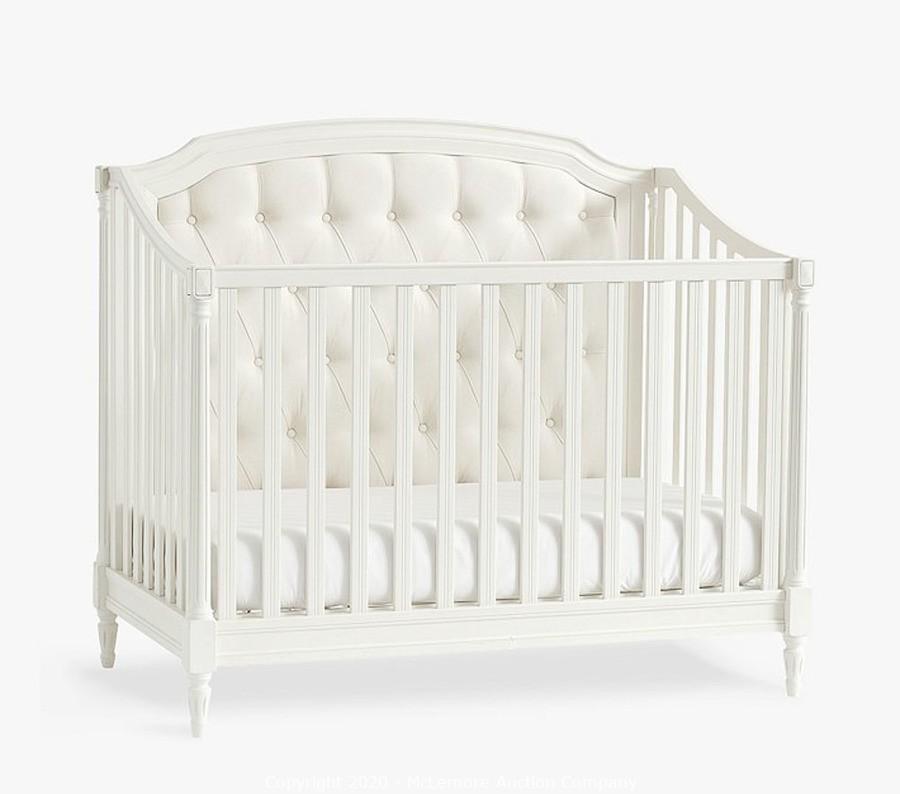 pottery barn blythe cot