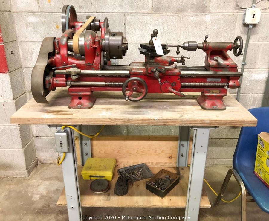 McLemore Auction Company Auction Crown Electric Forklift, Lathe