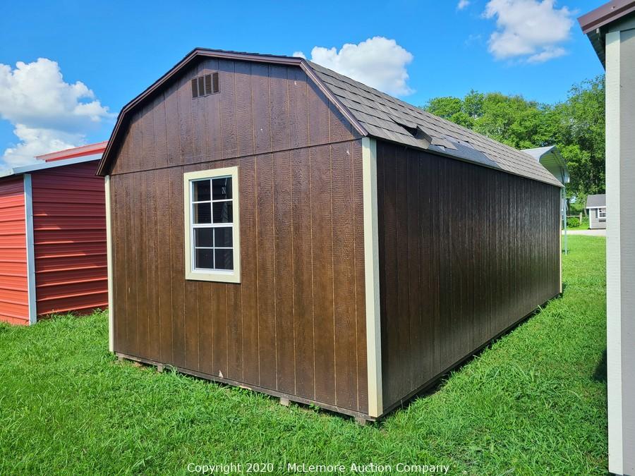 McLemore Auction Company Auction 28 Sheds and Portable Buildings