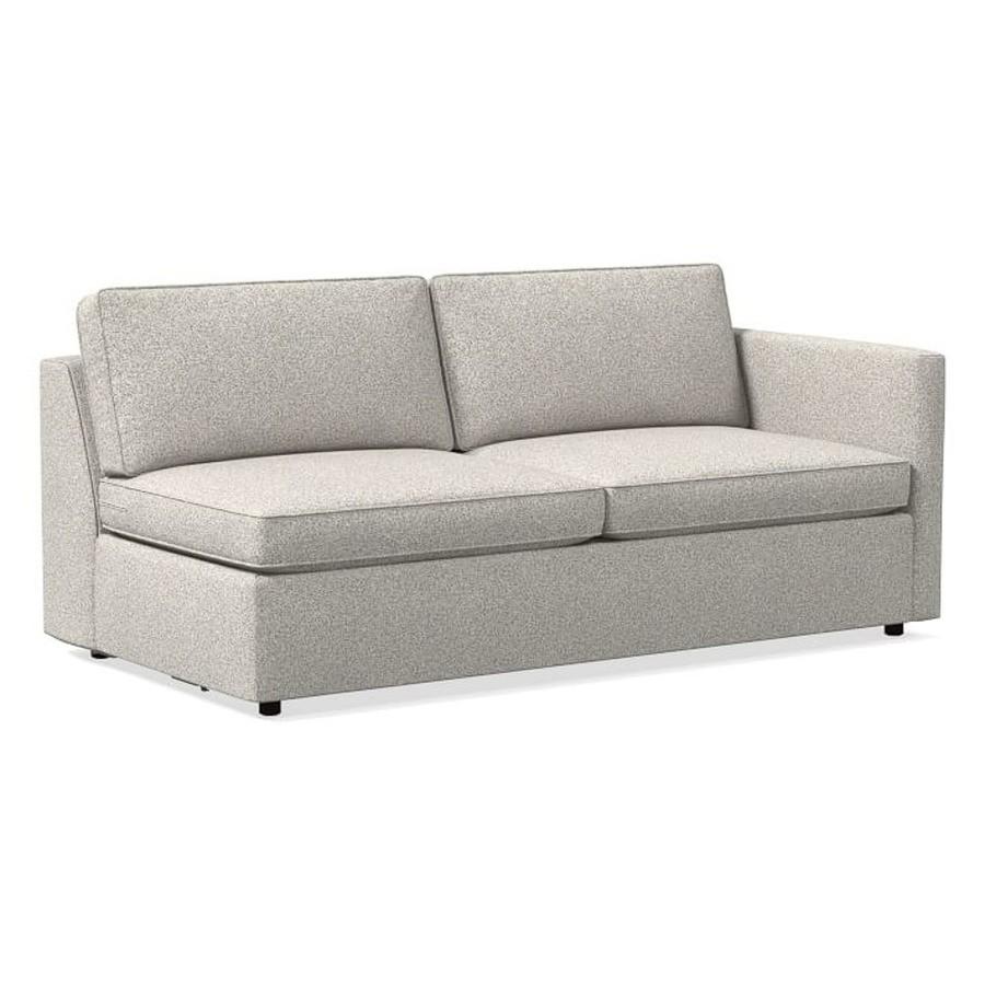 Mclemore Auction Company Auction Large Quantity Of Furniture From Williams Sonoma West Elm And Pottery Barn Item Harris Right Arm 75 Sofa Poly Chenille Tweed Irongate