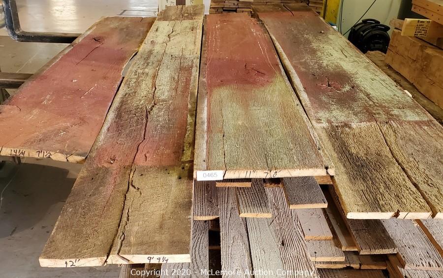 McLemore Auction Company Auction Surplus Lumber, Materials, Tools and More from the Real Wood