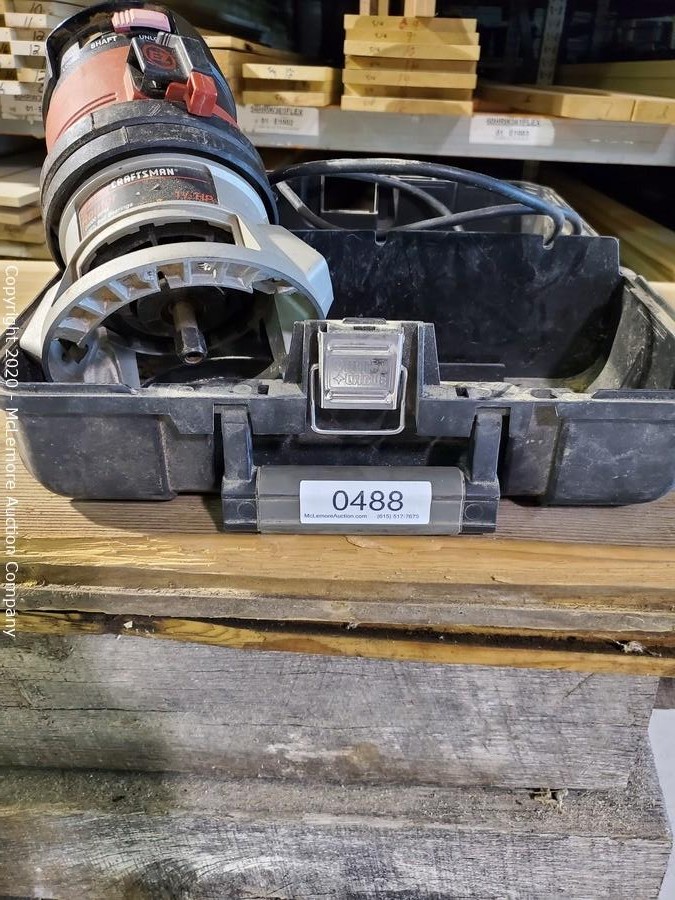 McLemore Auction Company Auction Surplus Lumber, Materials, Tools