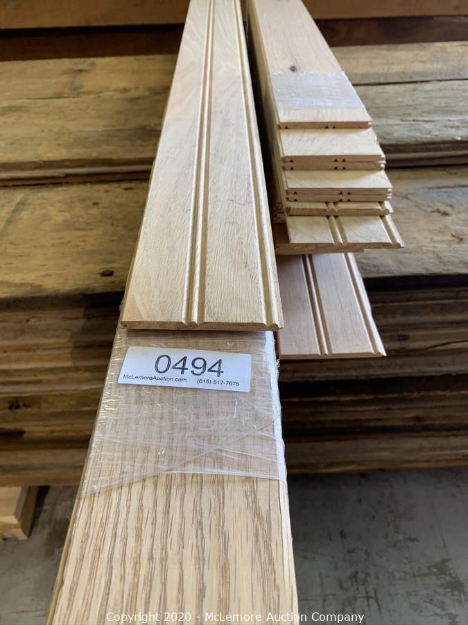 McLemore Auction Company Auction Surplus Lumber, Materials, Tools