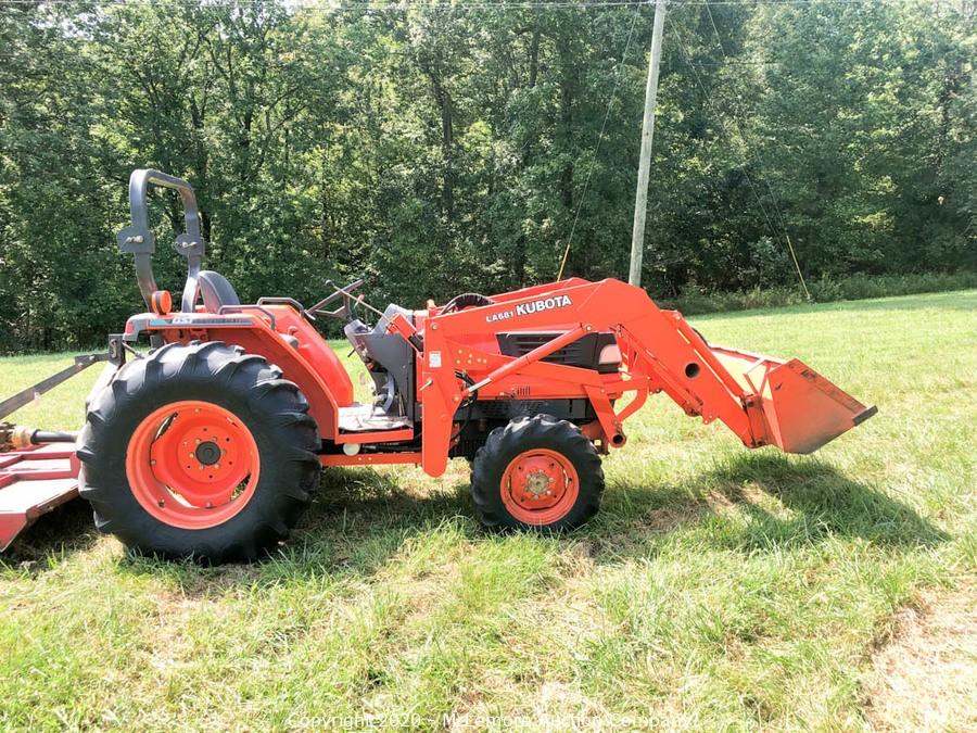 McLemore Auction Company - Auction: Kubota L4310 4x4 Diesel Tractor ...