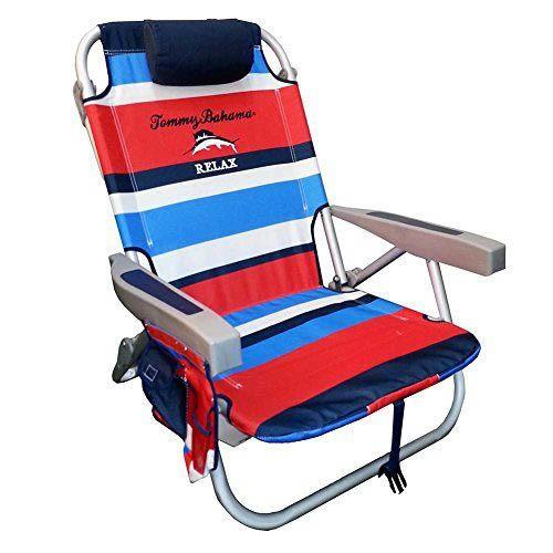 Unique Tommy Bahama Navy Blue Backpack Cooler Beach Chair for Living room