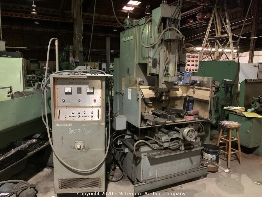 McLemore Auction Company Auction Complete Liquidation of J&J Machine