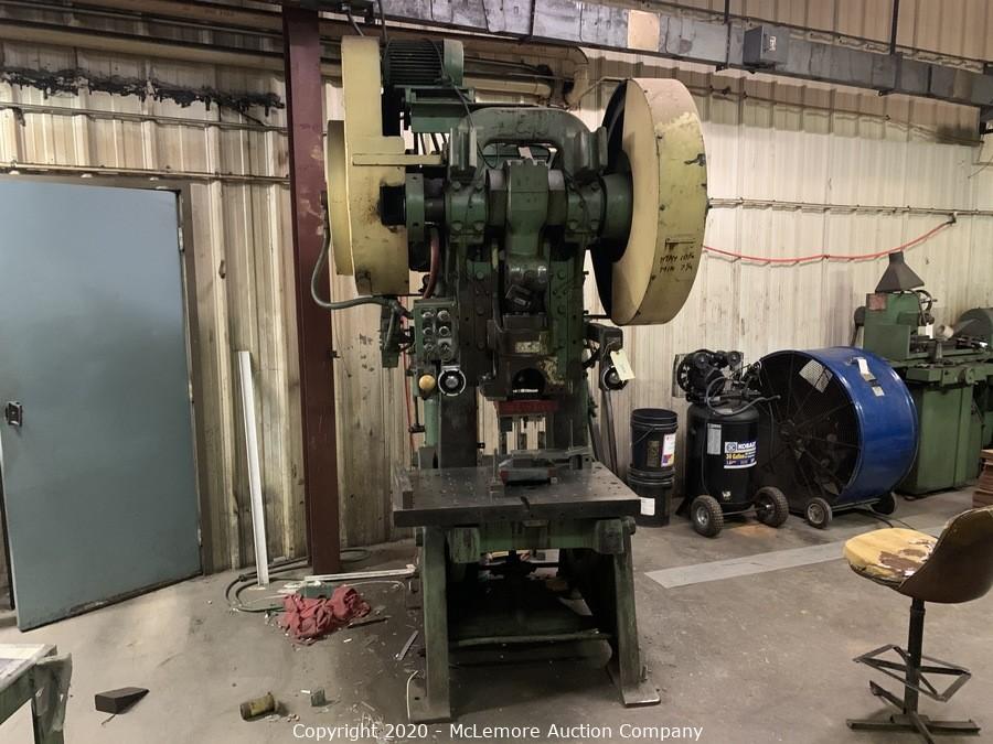 McLemore Auction Company Auction Complete Liquidation of J&J Machine