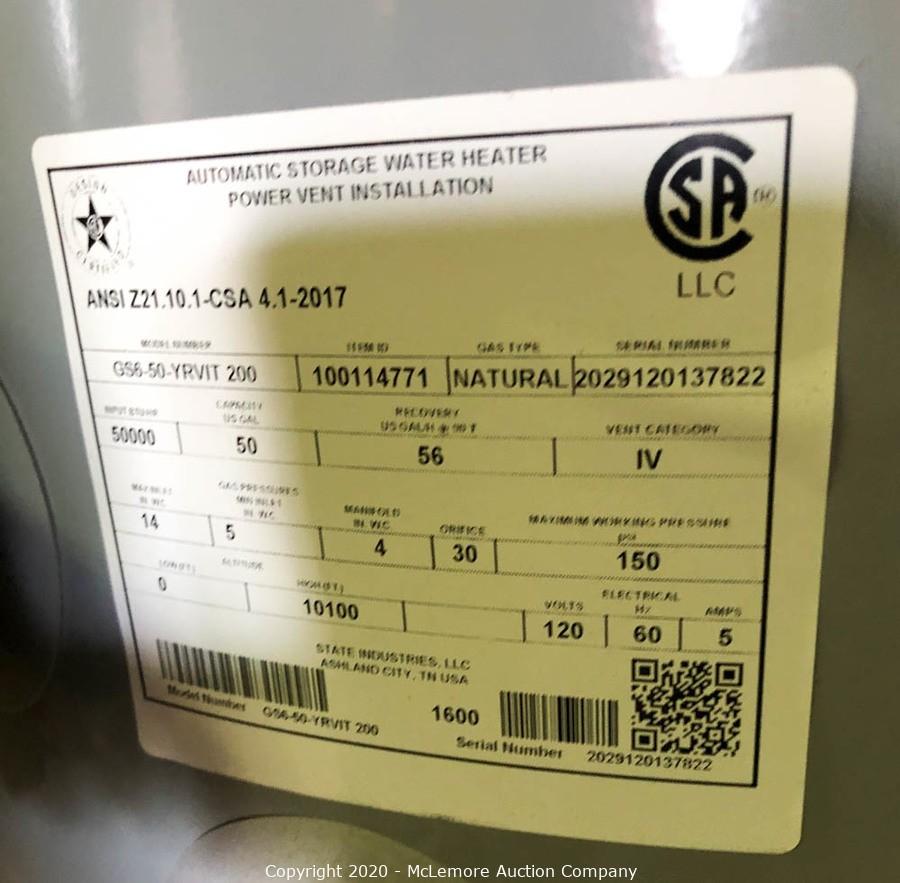 McLemore Auction Company Auction Ranges, Ovens, Microwaves, Lighting