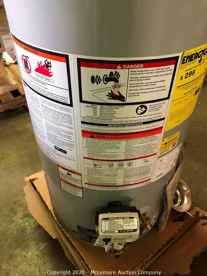 McLemore Auction Company Auction Ranges, Ovens, Microwaves, Lighting, Plumbing Fixtures and