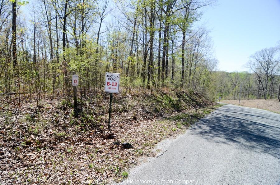 McLemore Auction Company Auction 870± Acres in 26 Tracts and 36 Building Lots near Paris