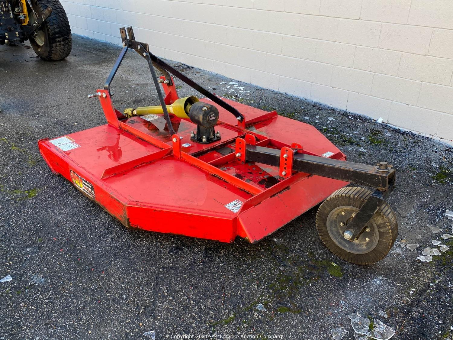 McLemore Auction Company Auction 4x4 Diesel KIOTI Tractor with 45