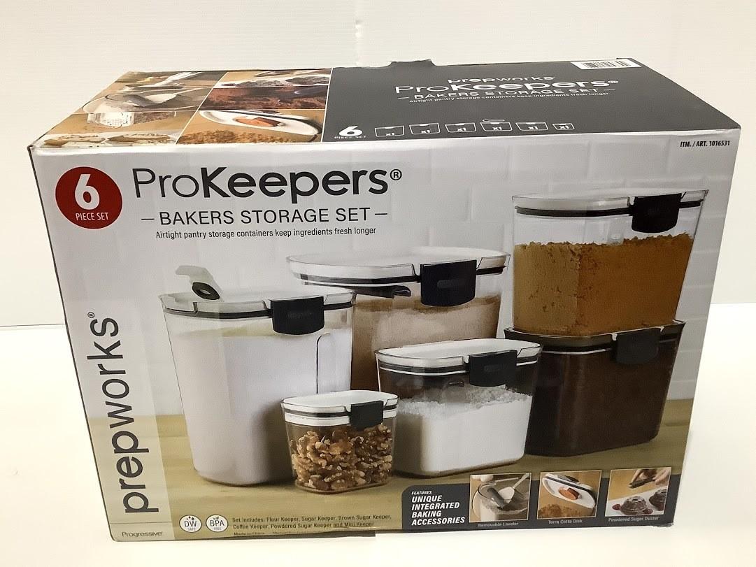 Prepworks ProKeepers Bakers 6-piece Storage Set BPA FREE NEW 
