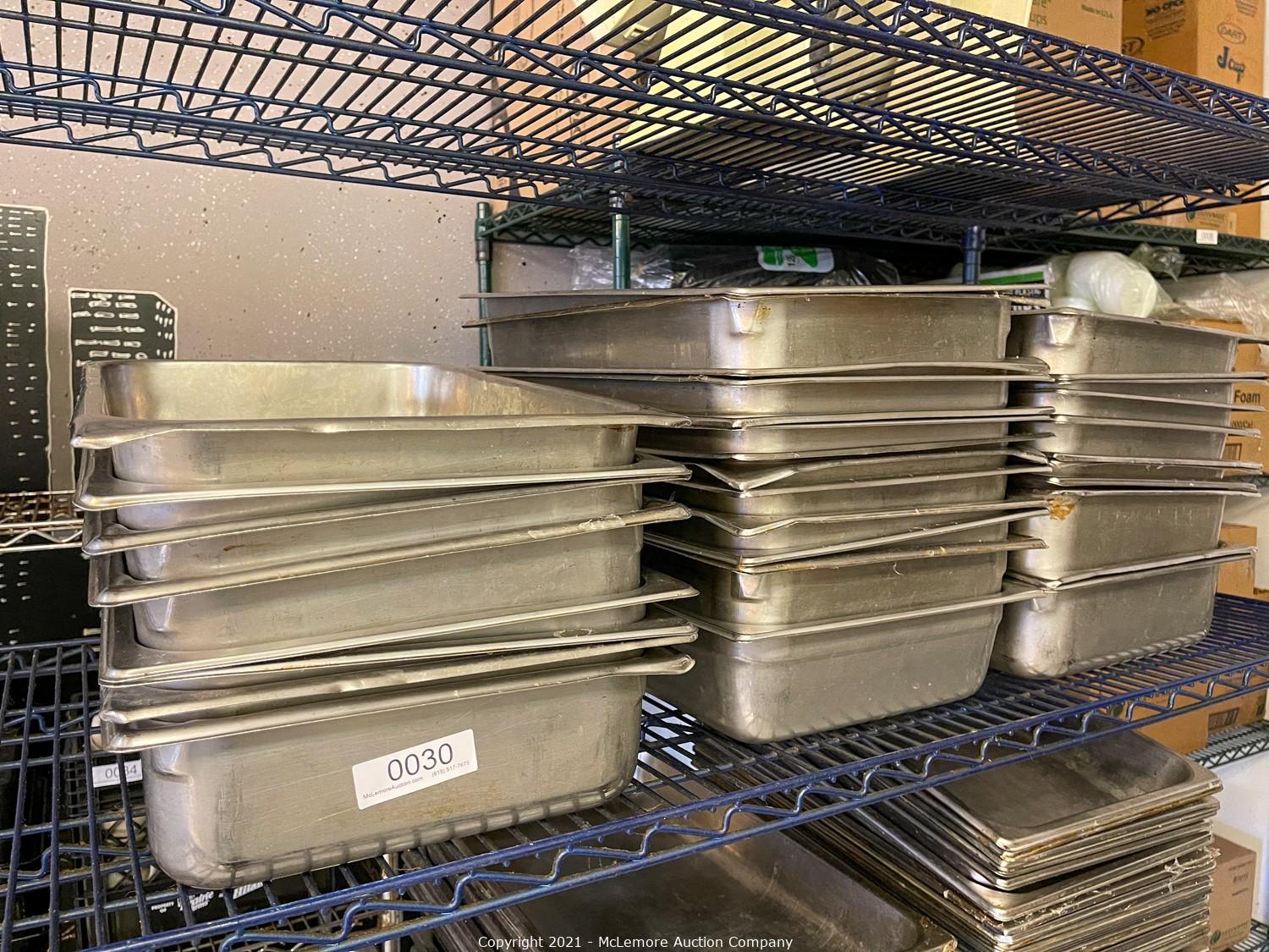 McLemore Auction Company Auction Restaurant and Catering Equipment