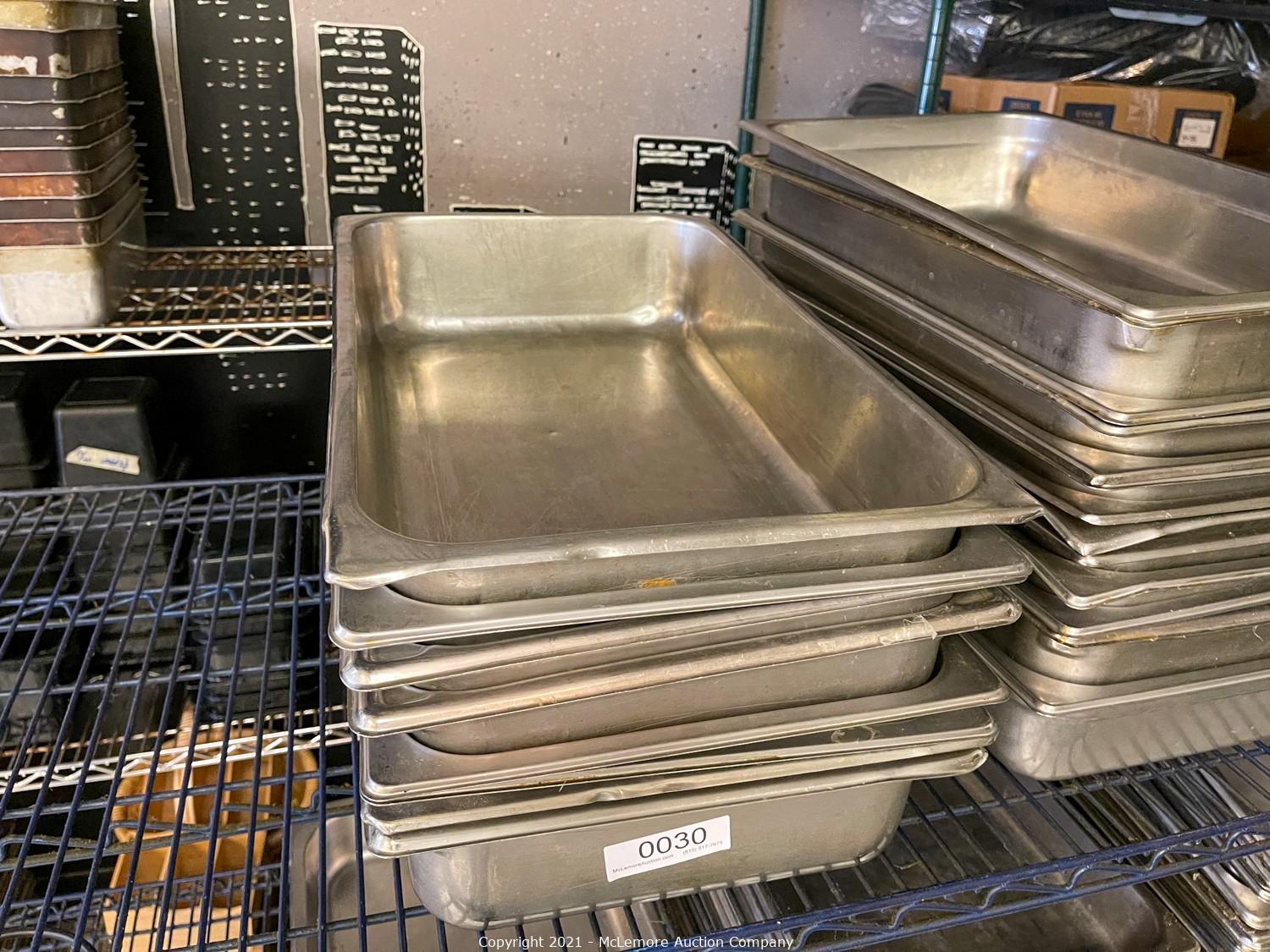 McLemore Auction Company Auction Restaurant and Catering Equipment